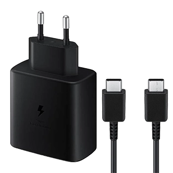 شارژر دیواری 45W سامسونگ مدل EP-TA845 همراه با کابل دو سر USB Type-C